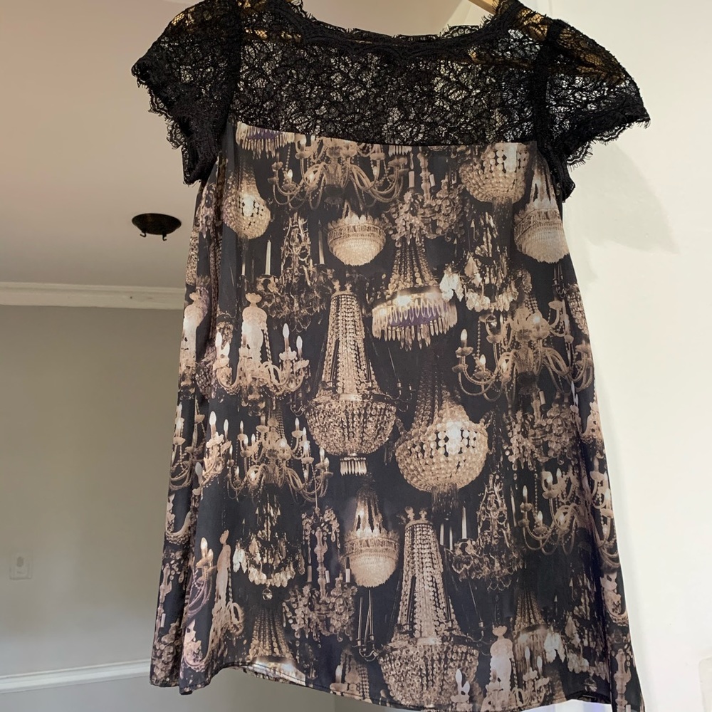 Ted Baker lace / printed shirt